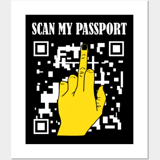 Scan my passport Posters and Art